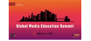 logo for Global Media Education Summit 2023