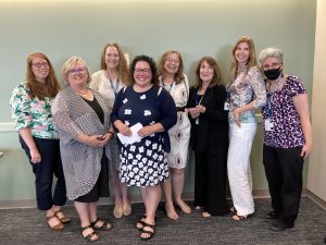 Picture of 8 women standing together